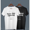 NEVER STOP (2 COMBO) BLACK AND TSHIRT