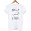 I DO WHITE TSHIRT